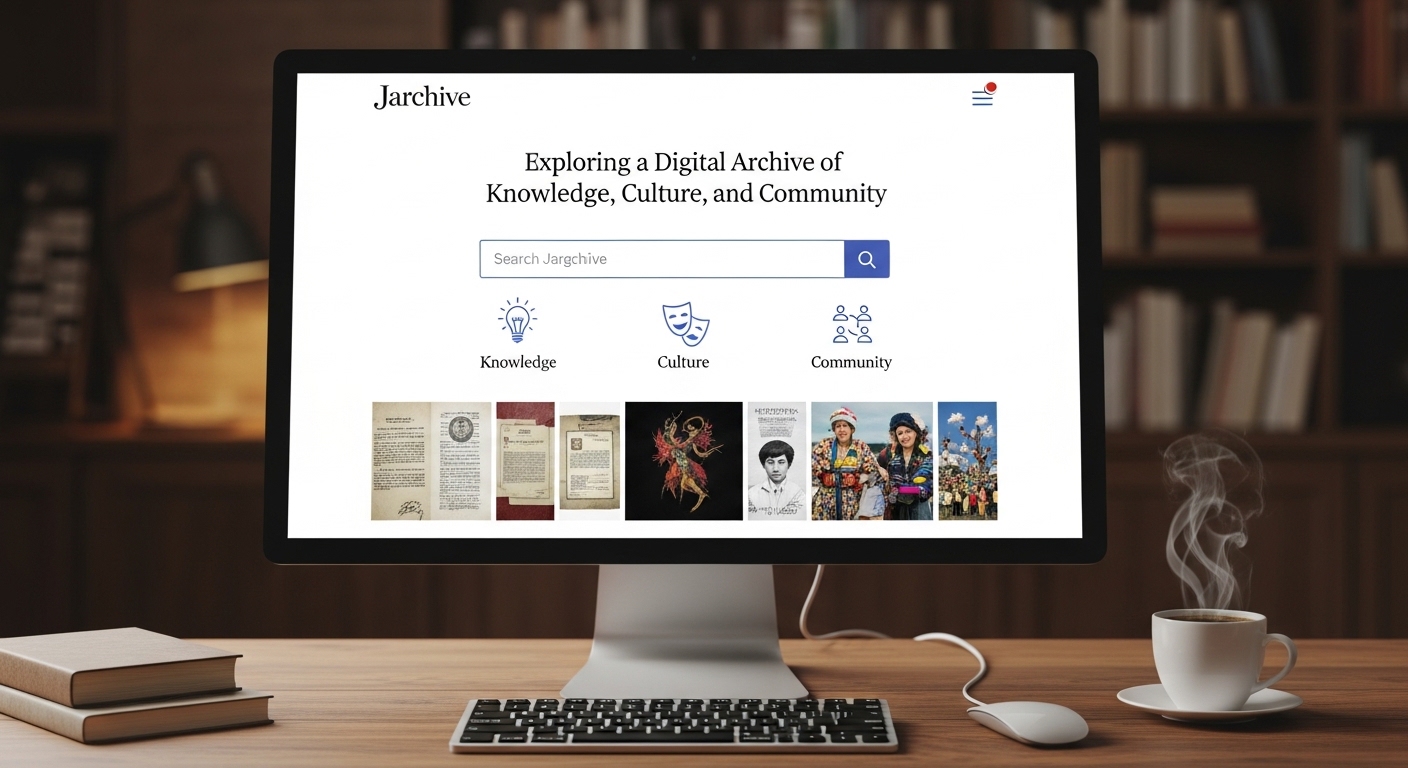 Jarchive: Exploring a Digital Archive of Knowledge, Culture, and Community