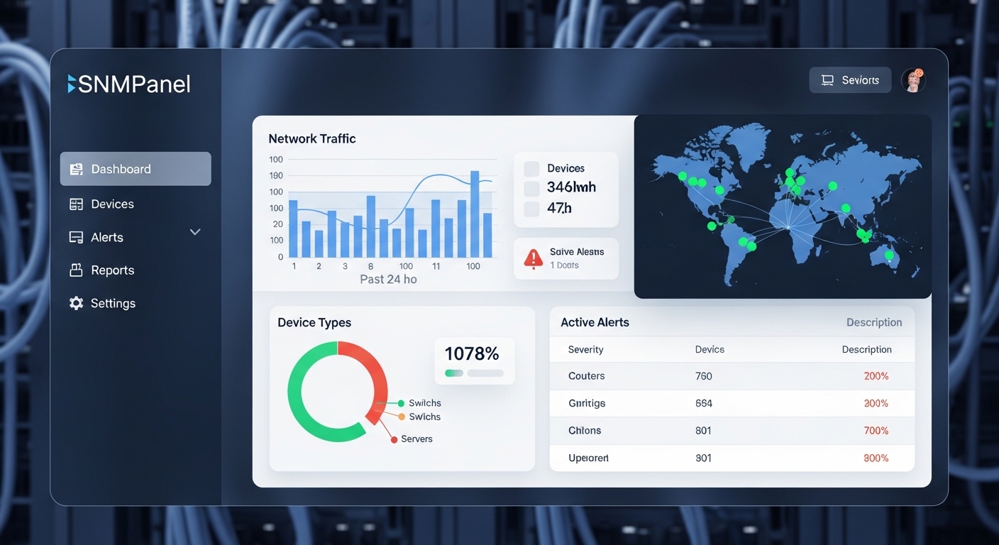 SNMPanel – A Simple Network Management Tool