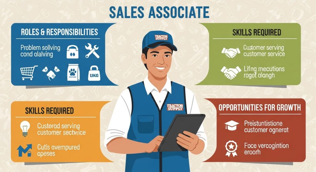 tractor supply sales associate job description