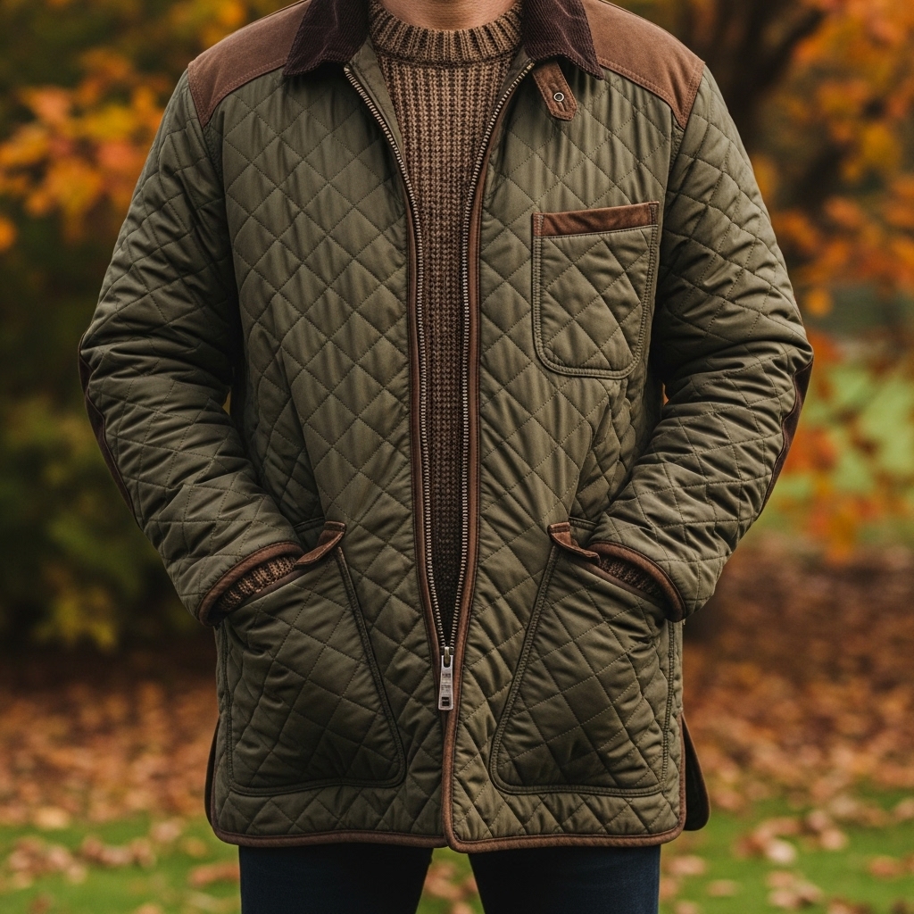 quilted quilted jacket​
