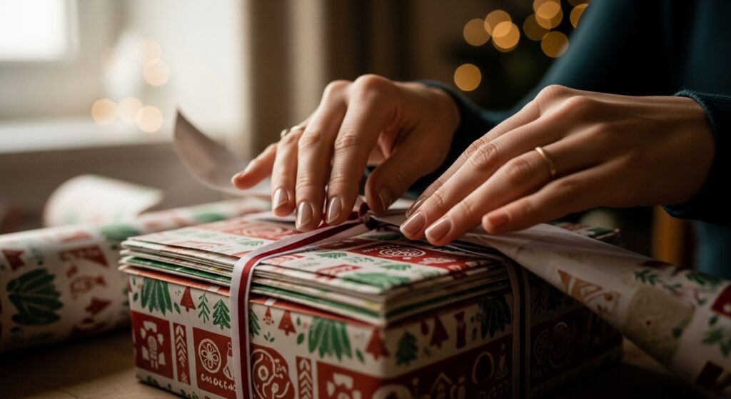 christmas wrapping paper