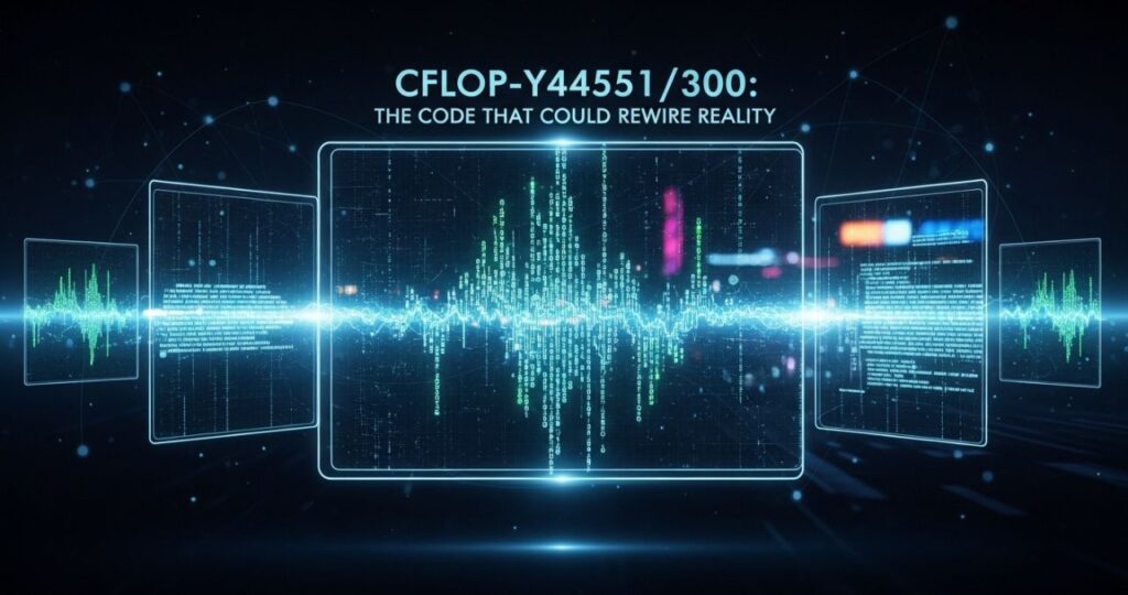 Cflop-y44551/300: The Code That Could Rewire Reality