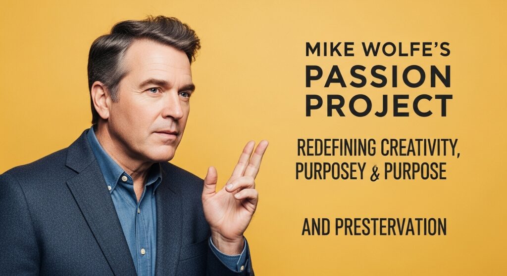 Mike Wolfe Passion Project