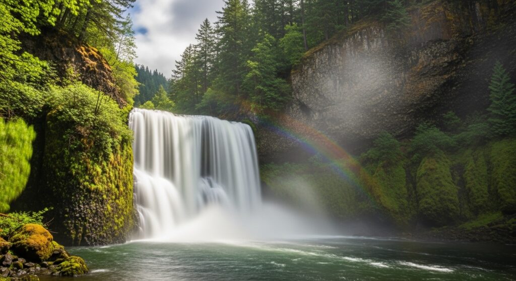 waterfall in or