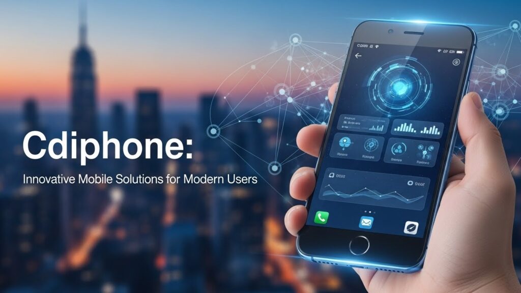 Cdiphone: Innovative Mobile Solutions for Modern Users