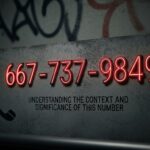 667-737-9849: Understanding the Context and Significance of This Number