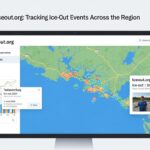 Iceout.org Map: Exploring a Digital Platform for Community Insight and Environmental Awareness